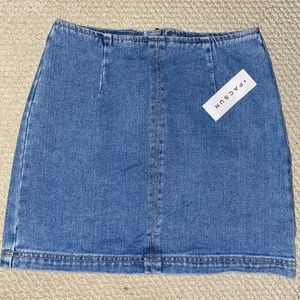 Pacsun jean skirt